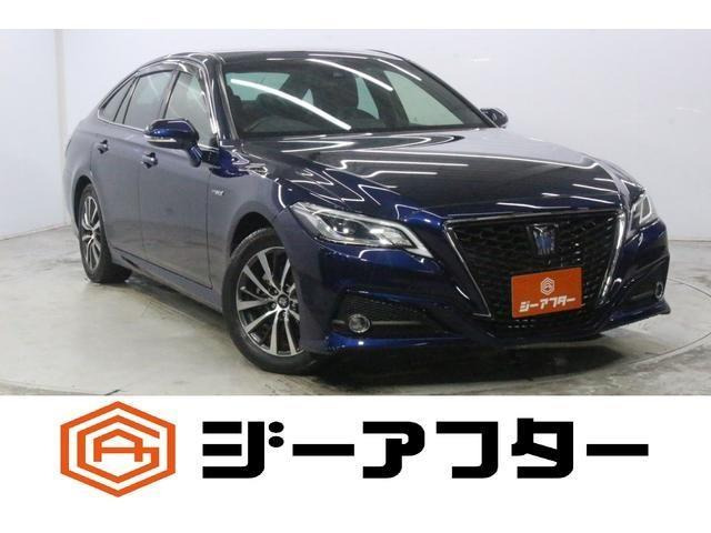 クラウン(トヨタ) ハイブリッド 2.5 S Cパッケージ　禁煙車 純正ナビ バックカメラ 中古車画像
