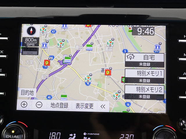 Apple Car Play�Ή��i�r�ƂȂ��Ă���܂��B���g����iPhone�E�A���h���C�h���Ȃ��Čg�т̃}�b�v���i�r�֔��f�\!