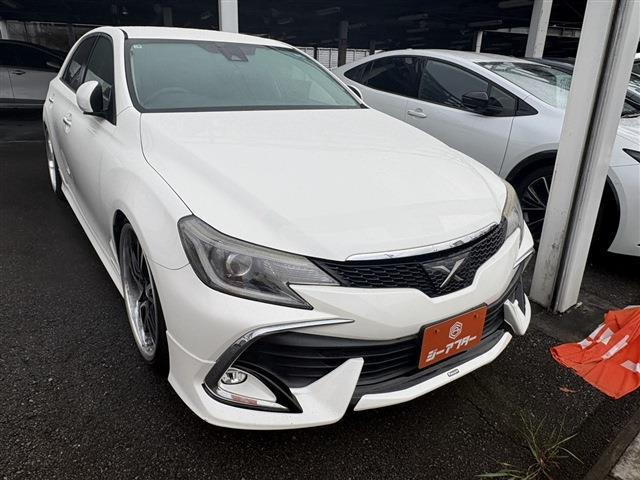 マークX(トヨタ) 2.5 250G　モデリスタフルエアロ 禁煙車 ALPINEナビ 中古車画像