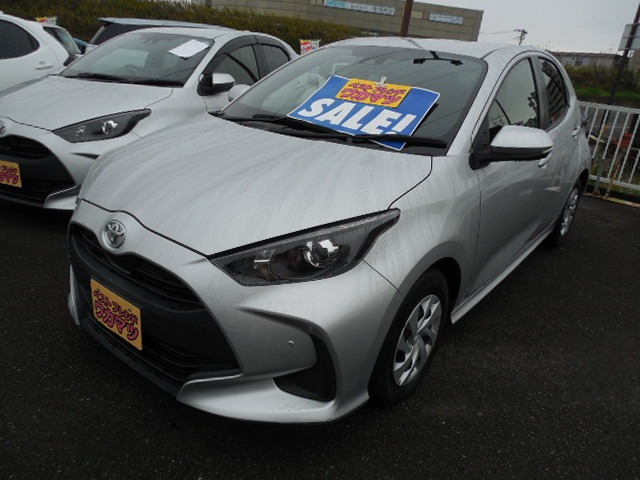 ヤリス(トヨタ) 1.0 X　走行距離無制限・1年間保証・車検整備付・ 中古車画像