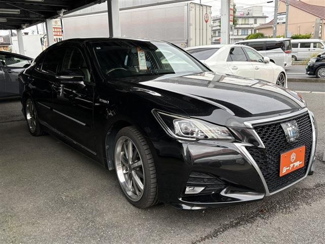 クラウンアスリート(トヨタ) ハイブリッド 2.5 S Jフロンティア　禁煙車 純正8インチナビ フルセグTV 中古車画像