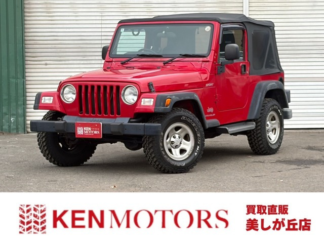 ラングラー(ジープ) スポーツ ソフトトップ 4WD　幌 ETC 4WD 中古車画像