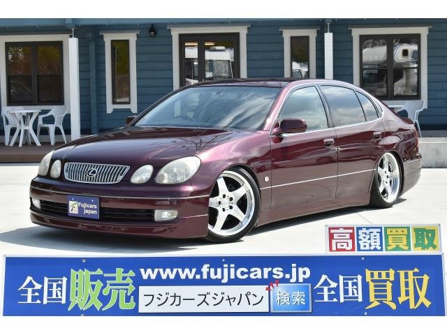 アリスト トヨタ V300ベルテックスed Hddナビ 黒革 車高調 兵庫県 98 0万円 平成14年 02年 中古車 価格 Com